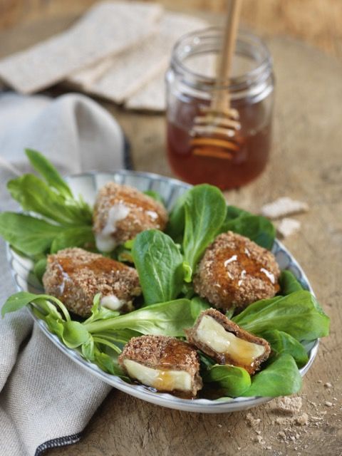 Bouchées au chèvre, miel et sarrasin - Recette à Prix Engagés Janvier 2024