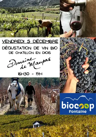 Dégustation de vins : Domaine de Maupas 